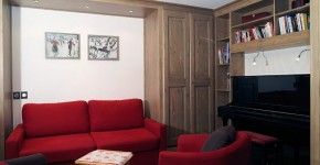 17 – Meuble – (En collaboration avec M. Jean Rignault – Architecte d’intérieur)