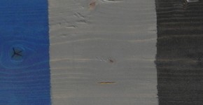01 – Verni Métallisé sur bois éclaté