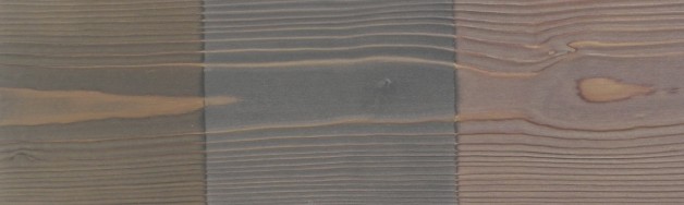 6 – Verni métalisé sur bois brossé éclaté