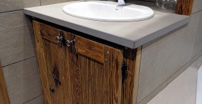 10 – Salle de Bain (Vieux bois)